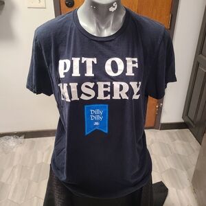 Budlight - "Pit of Misery" Navy T-shirt - L